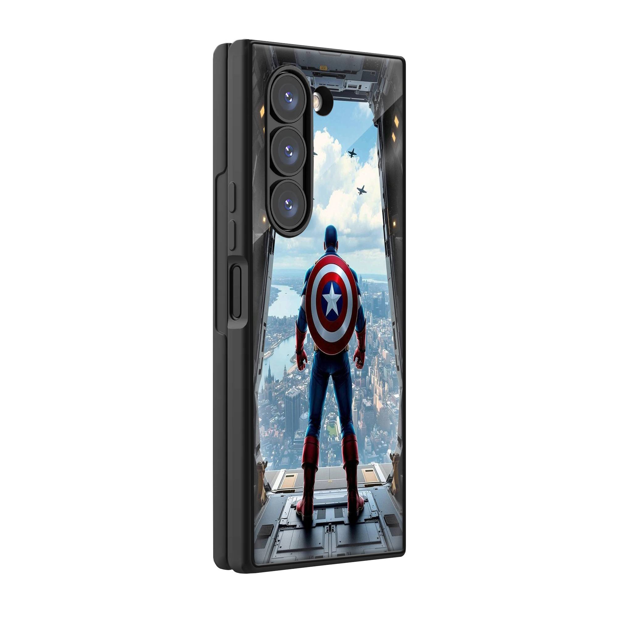 Shield City Samsung Z Fold Glass Case image 0 Main image