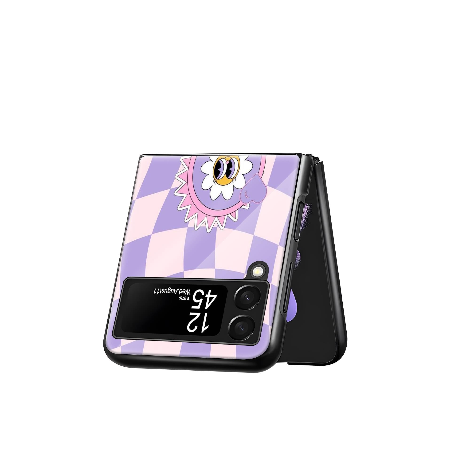 Groovy Feels Samsung Z Flip Glass Case image 2