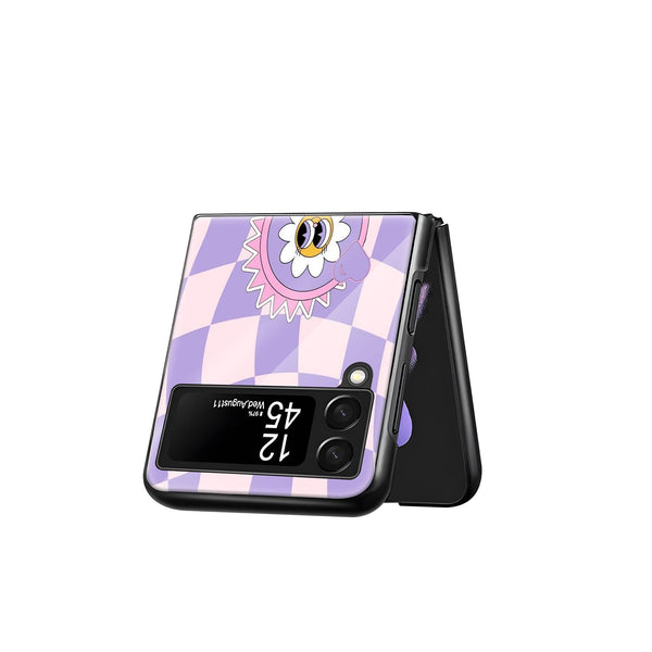 Groovy Feels Samsung Z Flip Glass Case image 2