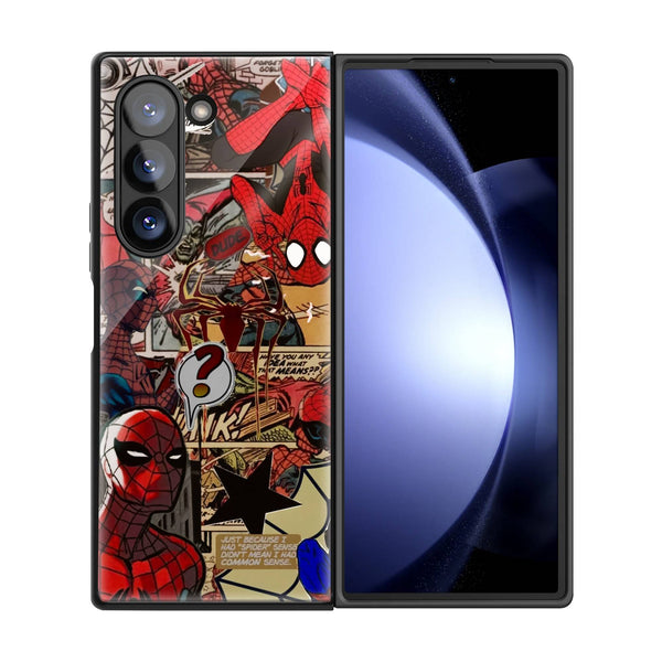 Amazing Spider Man Samsung Z Fold Glass Case image 2