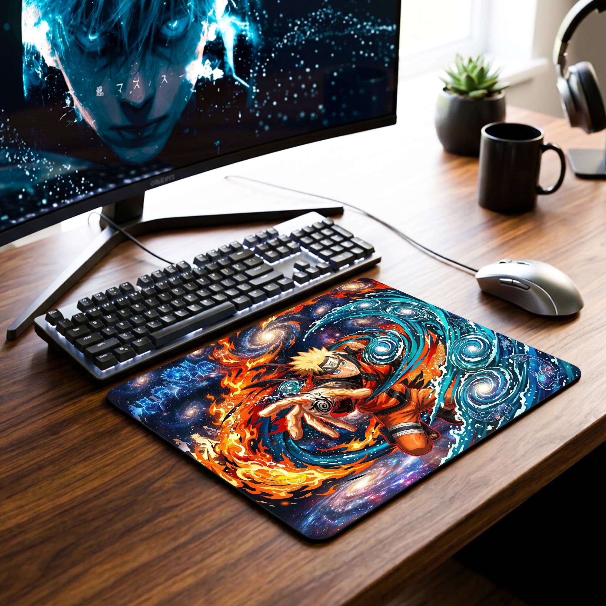 Naruto Uzumaki Desk Mat - 7.5 x 9 Inch image