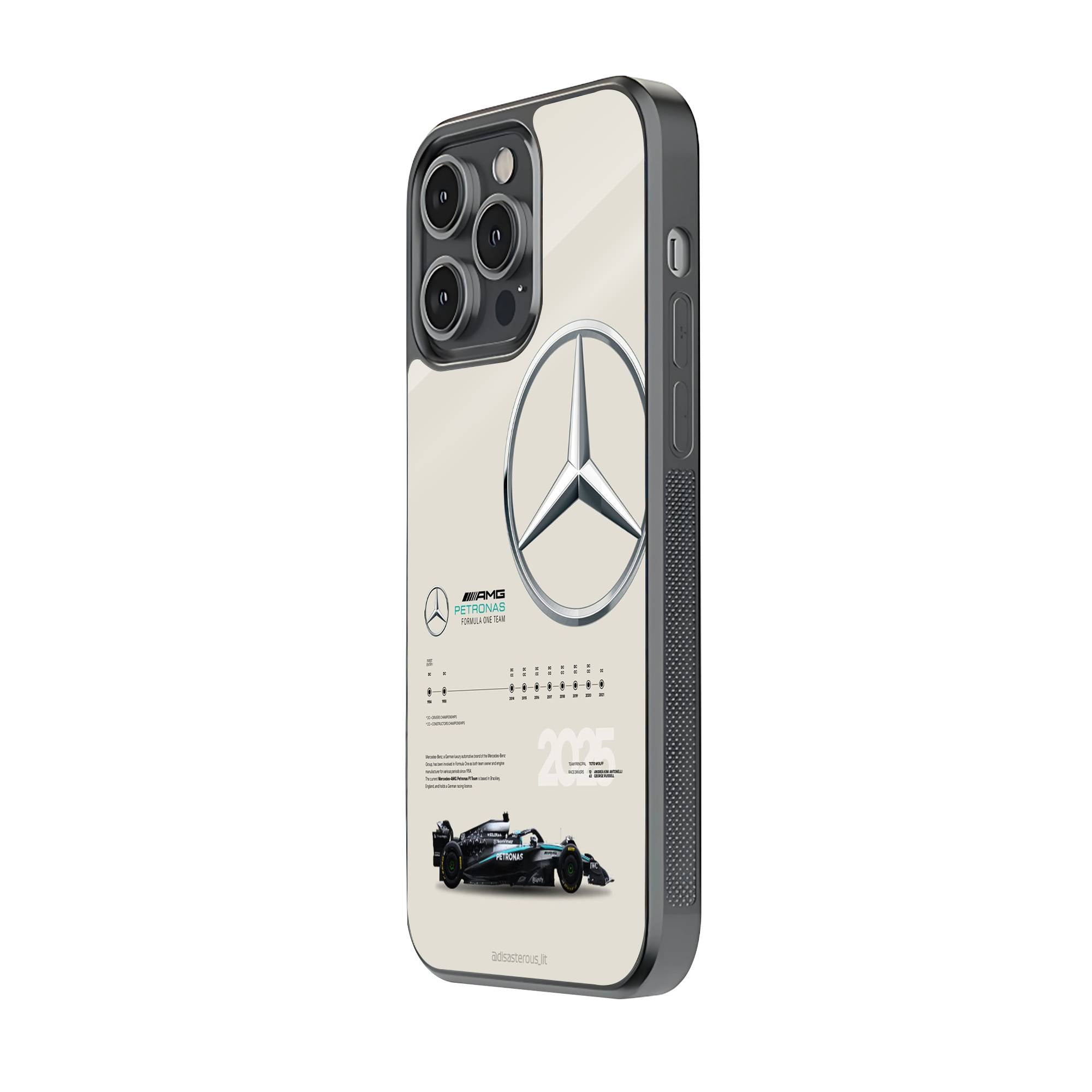 Mercedes F1 Glass Case Secondary image