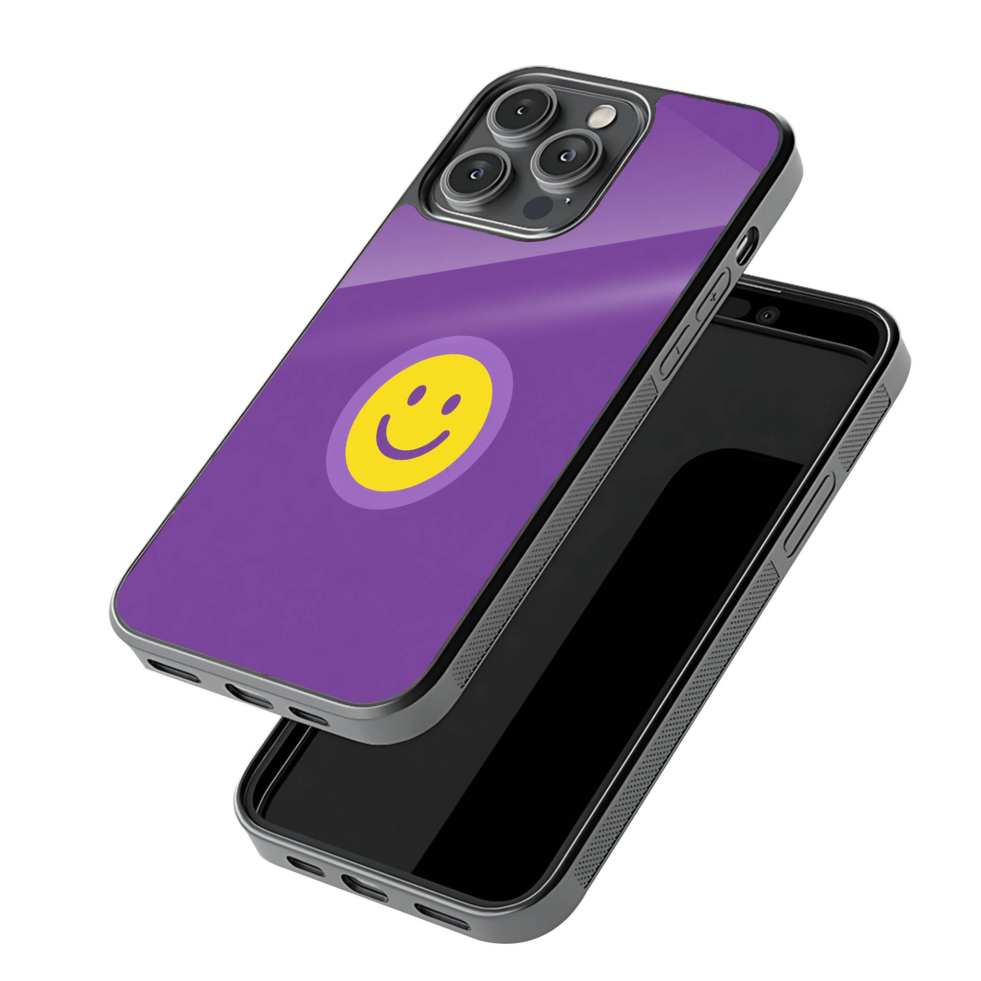 Smiley Aura Glass Case image 2