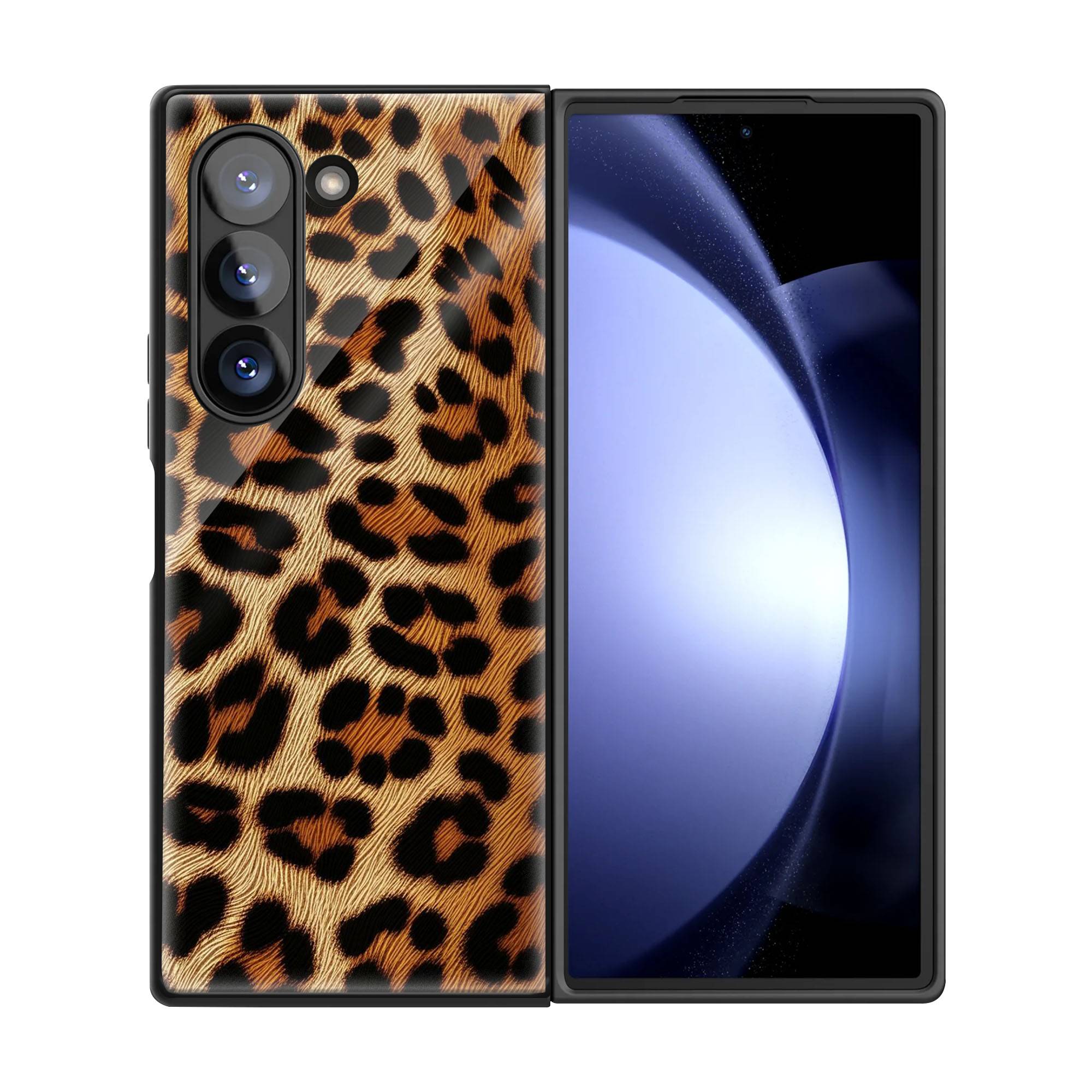 Wild Spots Samsung Z Fold Glass Case image 2