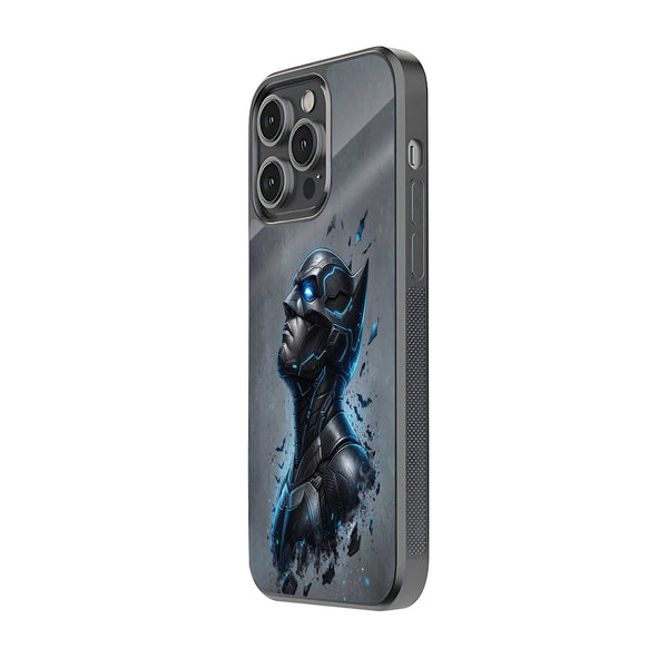 Cyberpunk Batman Glass Case image 1