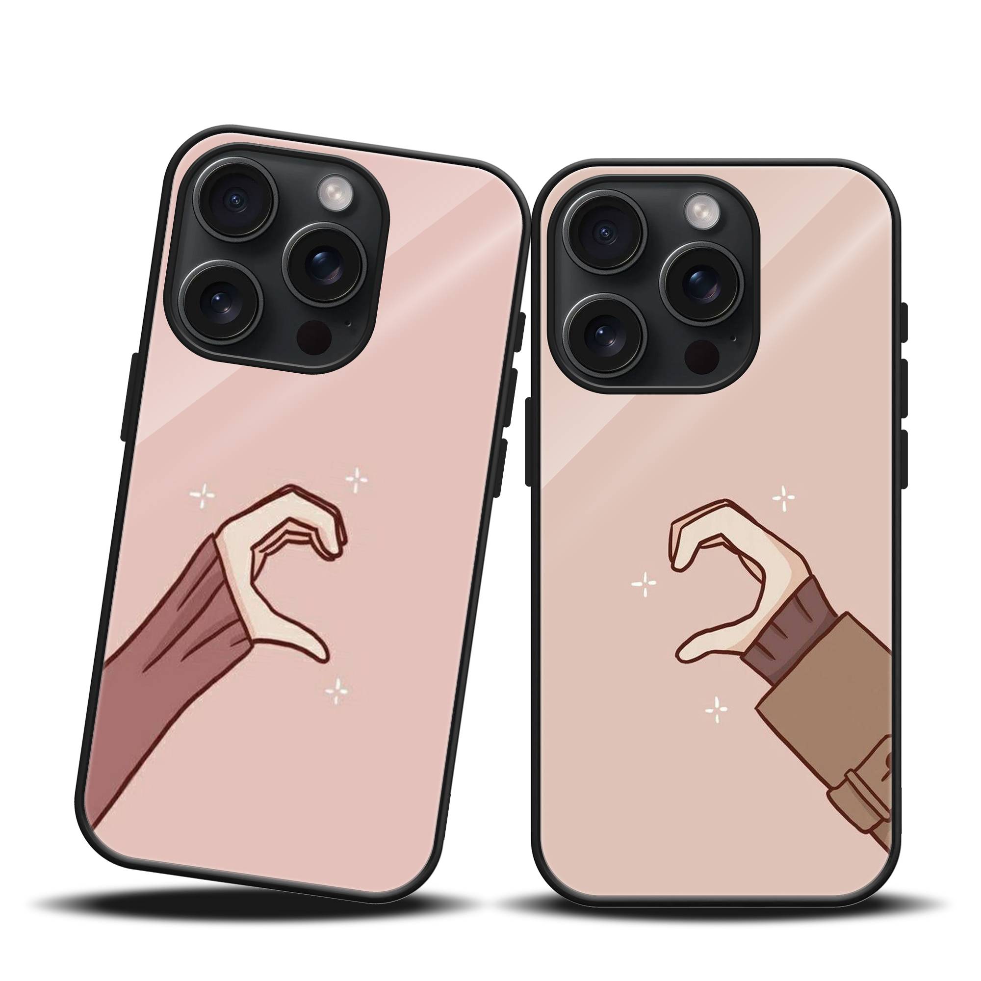 Cute Heart Couple Mobile Case image 0