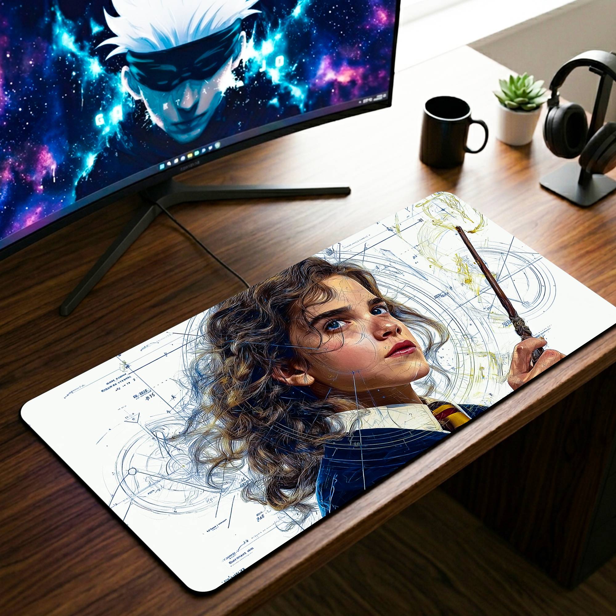 Hermione Granger Desk Mat - 11 x 23 Inch image