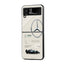 Mercedes F1 Samsung Z Flip Glass Case image 0
