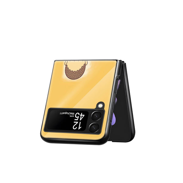 Moh Maya Hai Samsung Z Flip Glass Case image 2