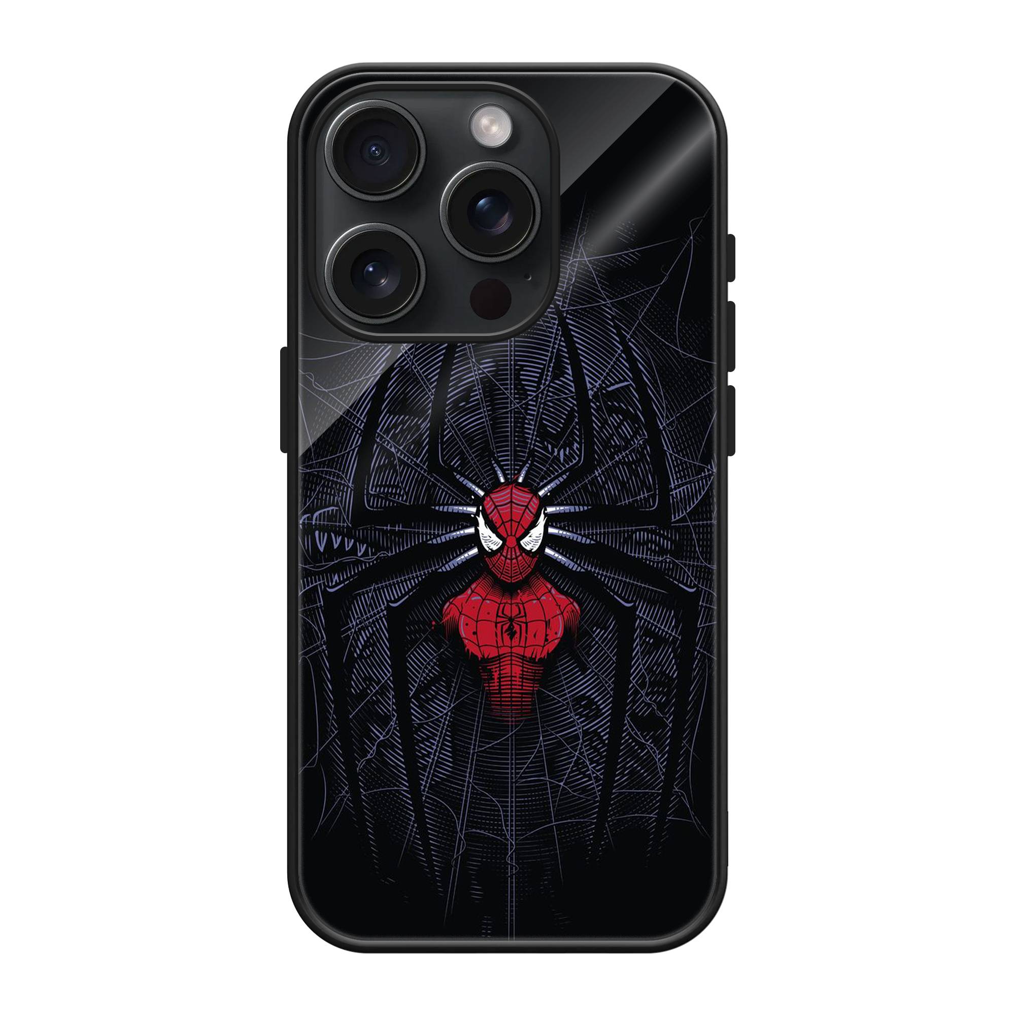 Dark Spider-Man Glass Case image 0 Main image