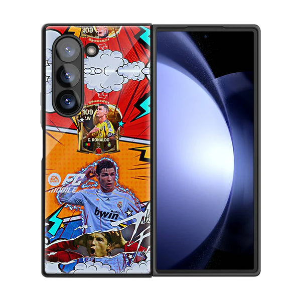 Ronaldo Samsung Z Fold Glass Case image 2