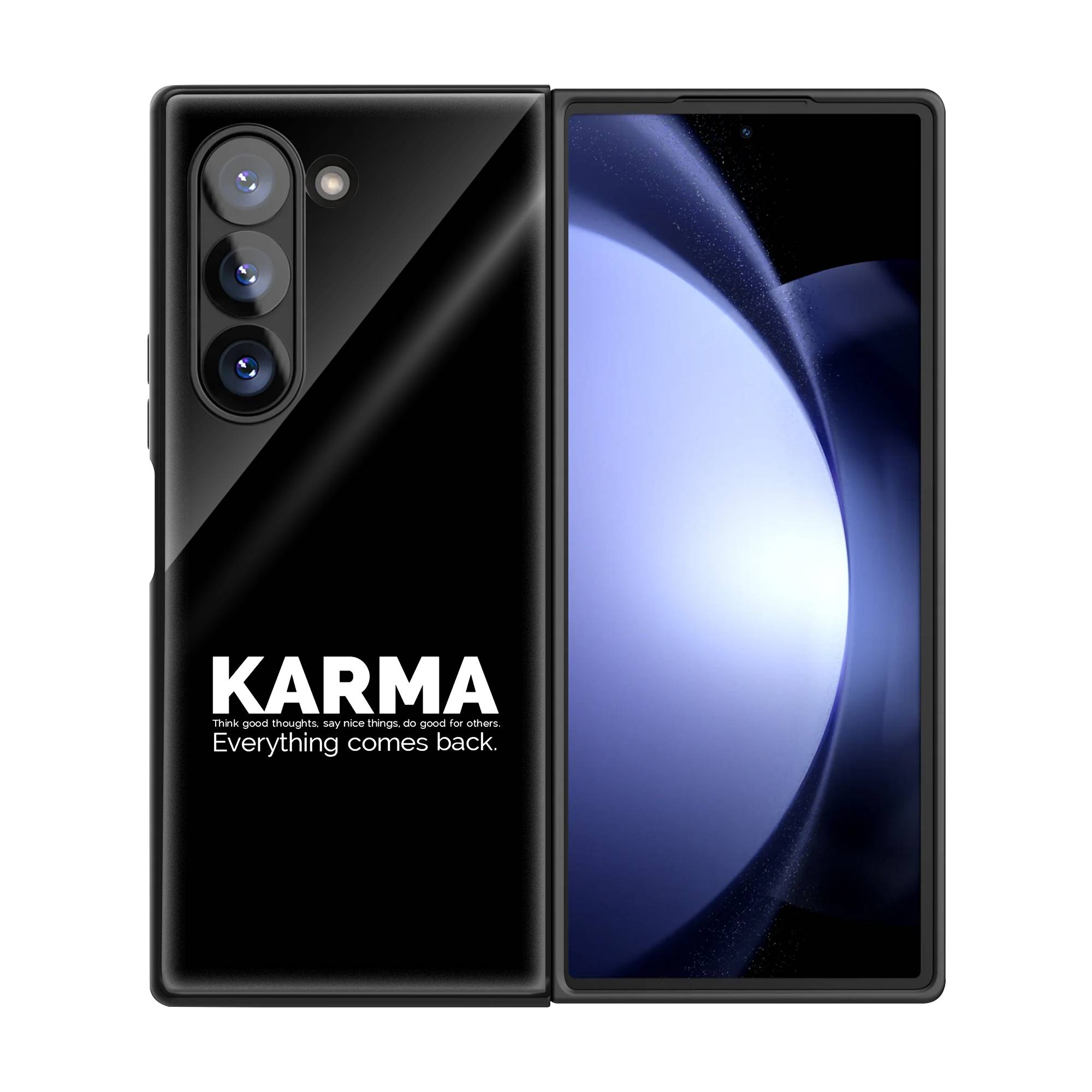 Karma Samsung Z Fold Glass Case image 2