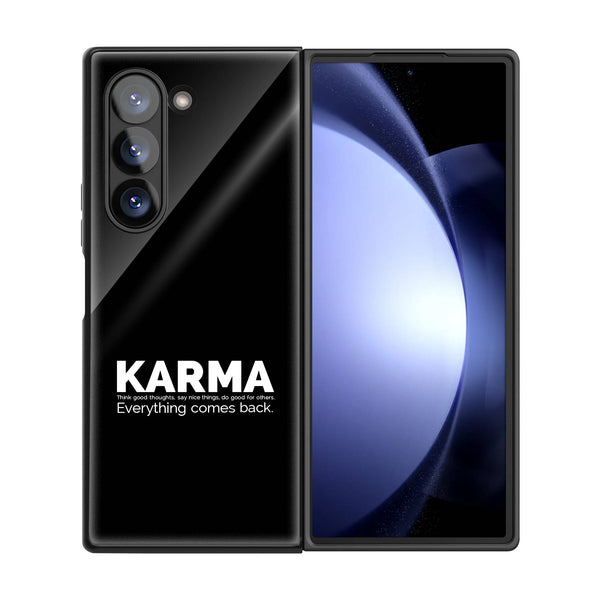 Karma Samsung Z Fold Glass Case image 2