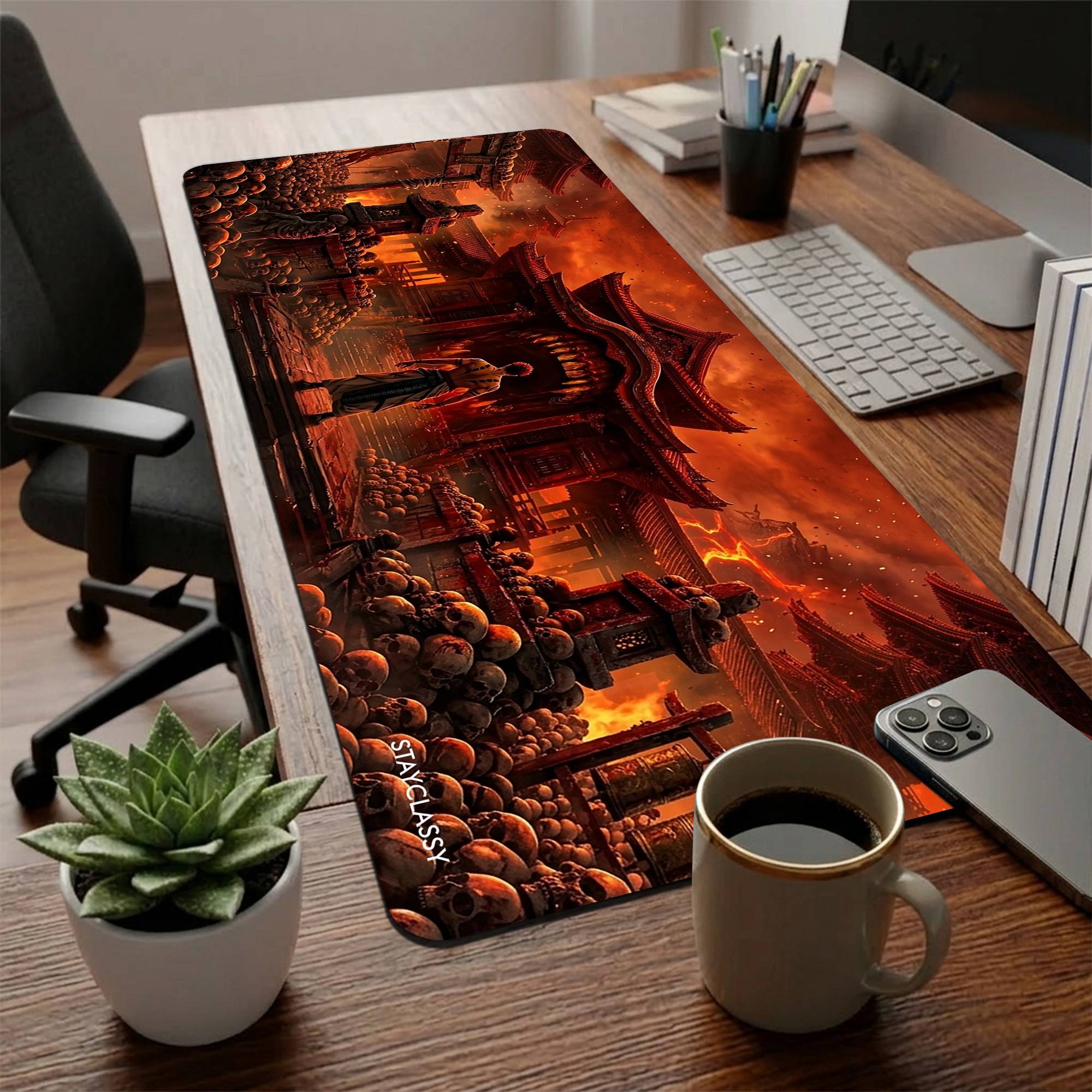 Domain Expansion Desk Mat Secondary image