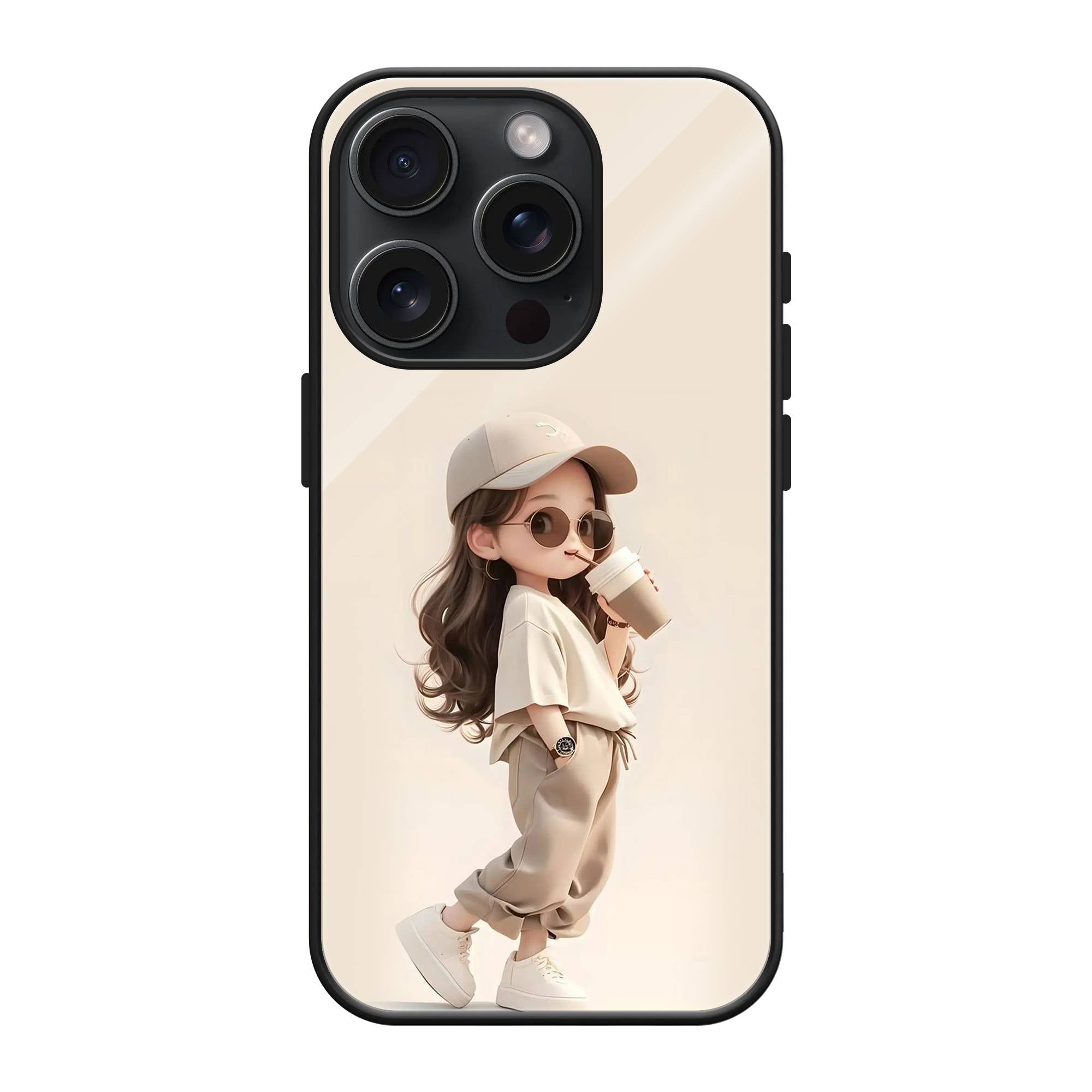 Tik Tok Girl Glass Case image 0 Main image