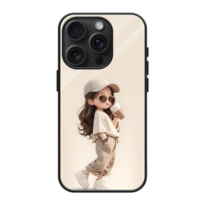 Tik Tok Girl Glass Case | StayClassy India