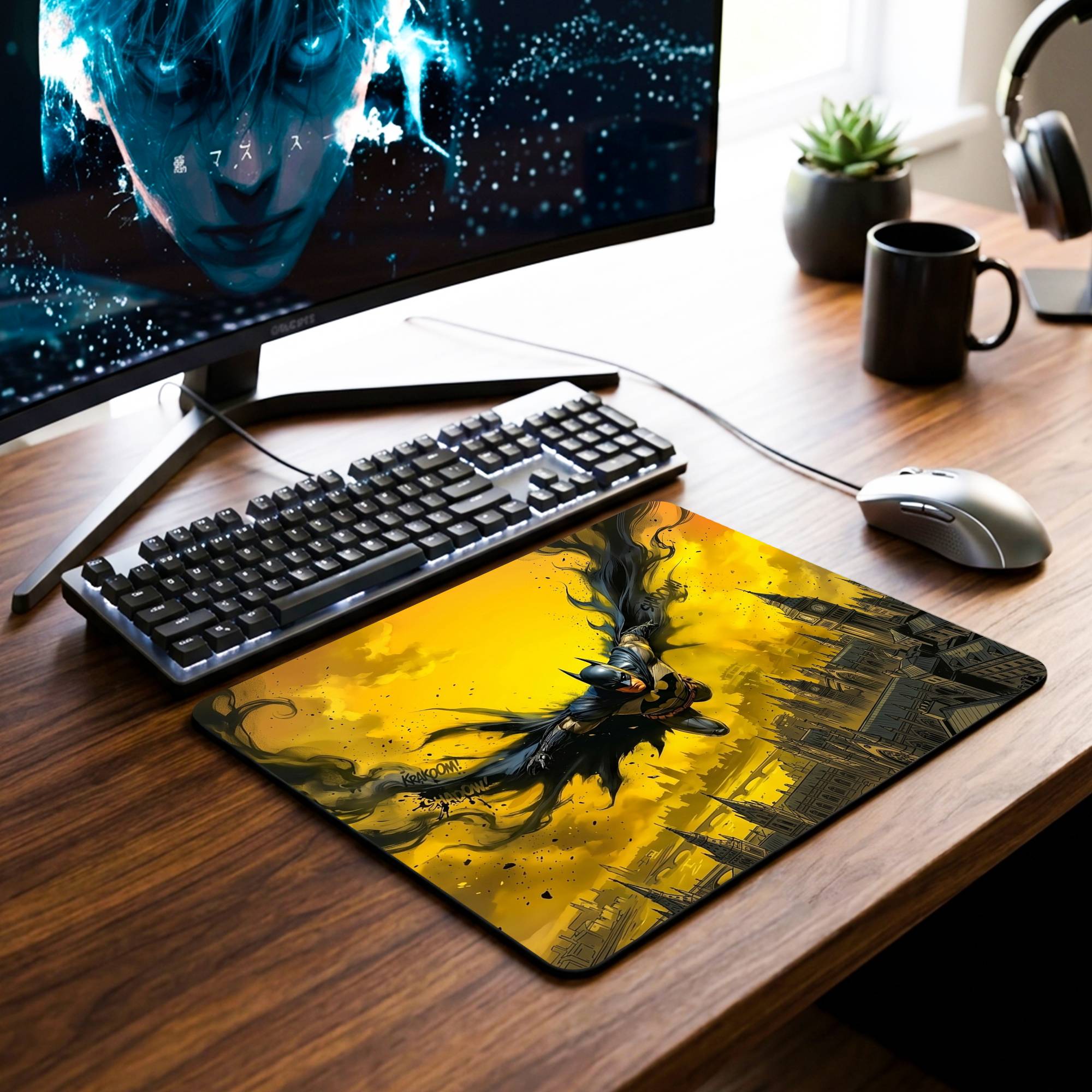 Batman Desk Mat - 7.5 x 9 Inch image