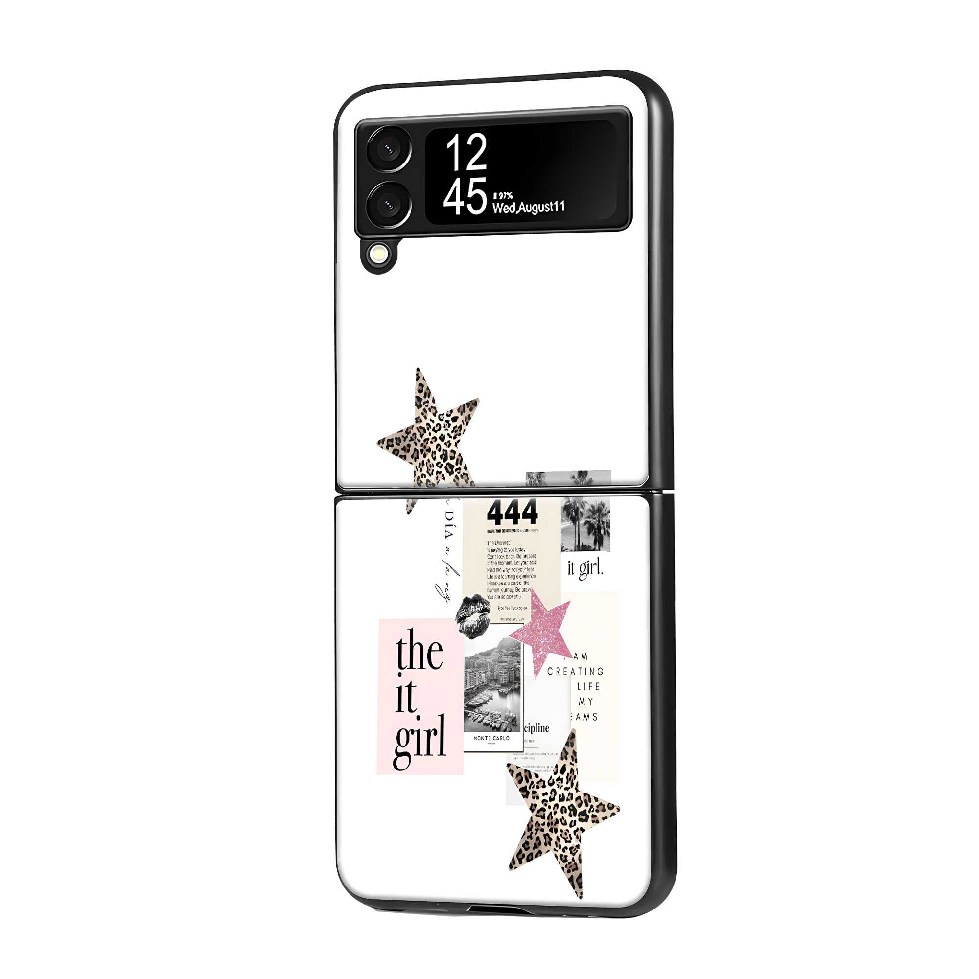444 Energy Samsung Z Flip Glass Case