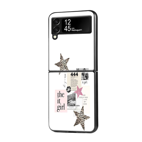 444 Energy Samsung Z Flip Glass Case