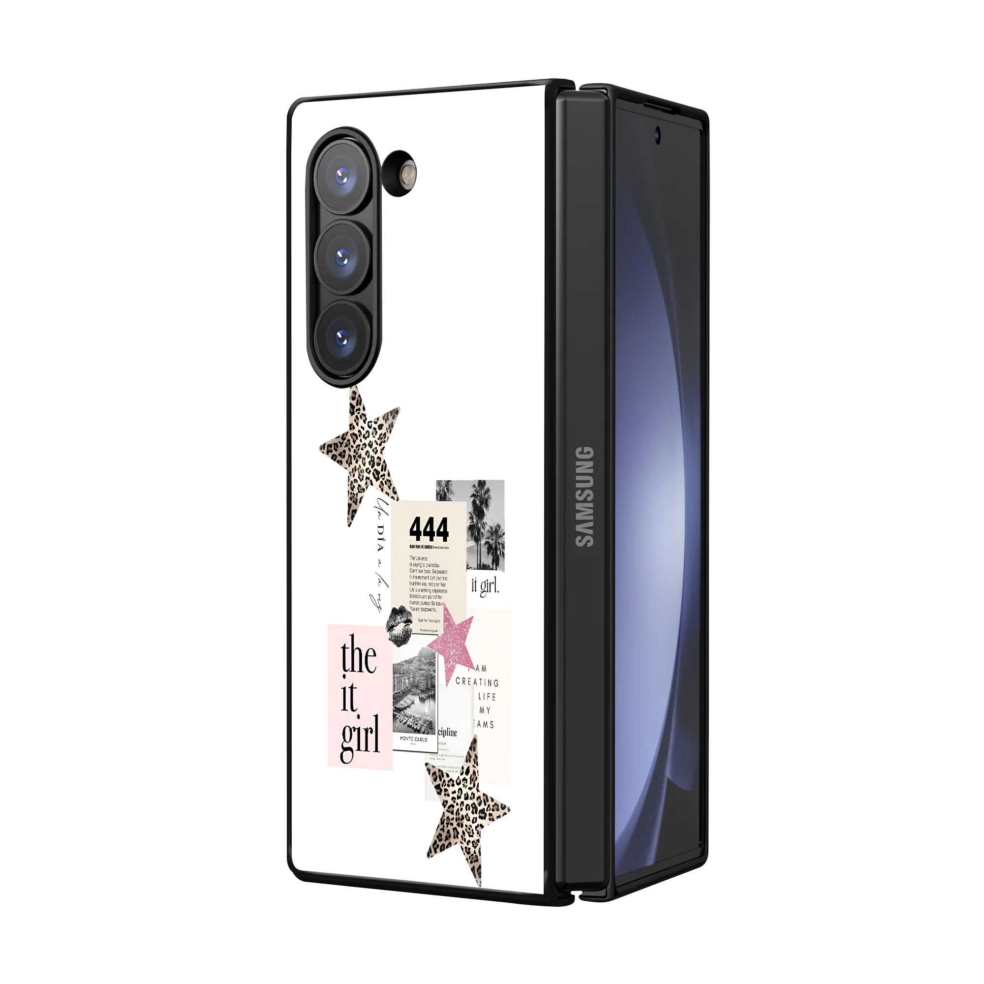 444 Energy Samsung Z Fold Glass Case