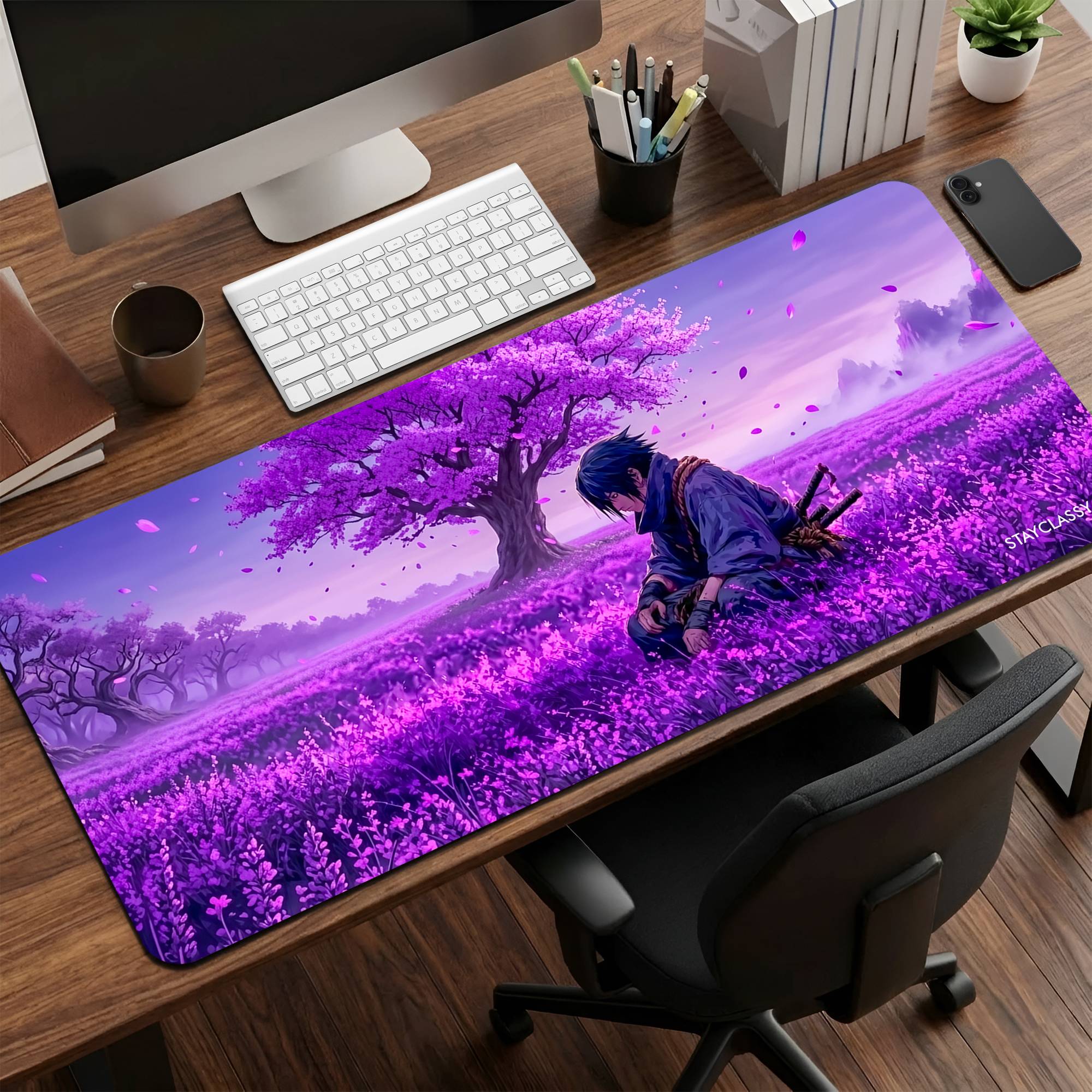 Sasuke Uchiha Desk Mat image 0 Main image