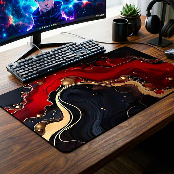 Luxurious Marble Desk Mat - 14 x 23 Inch image