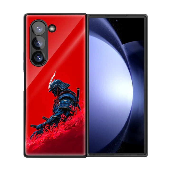 Silent Warrior Samsung Z Fold Glass Case image 2
