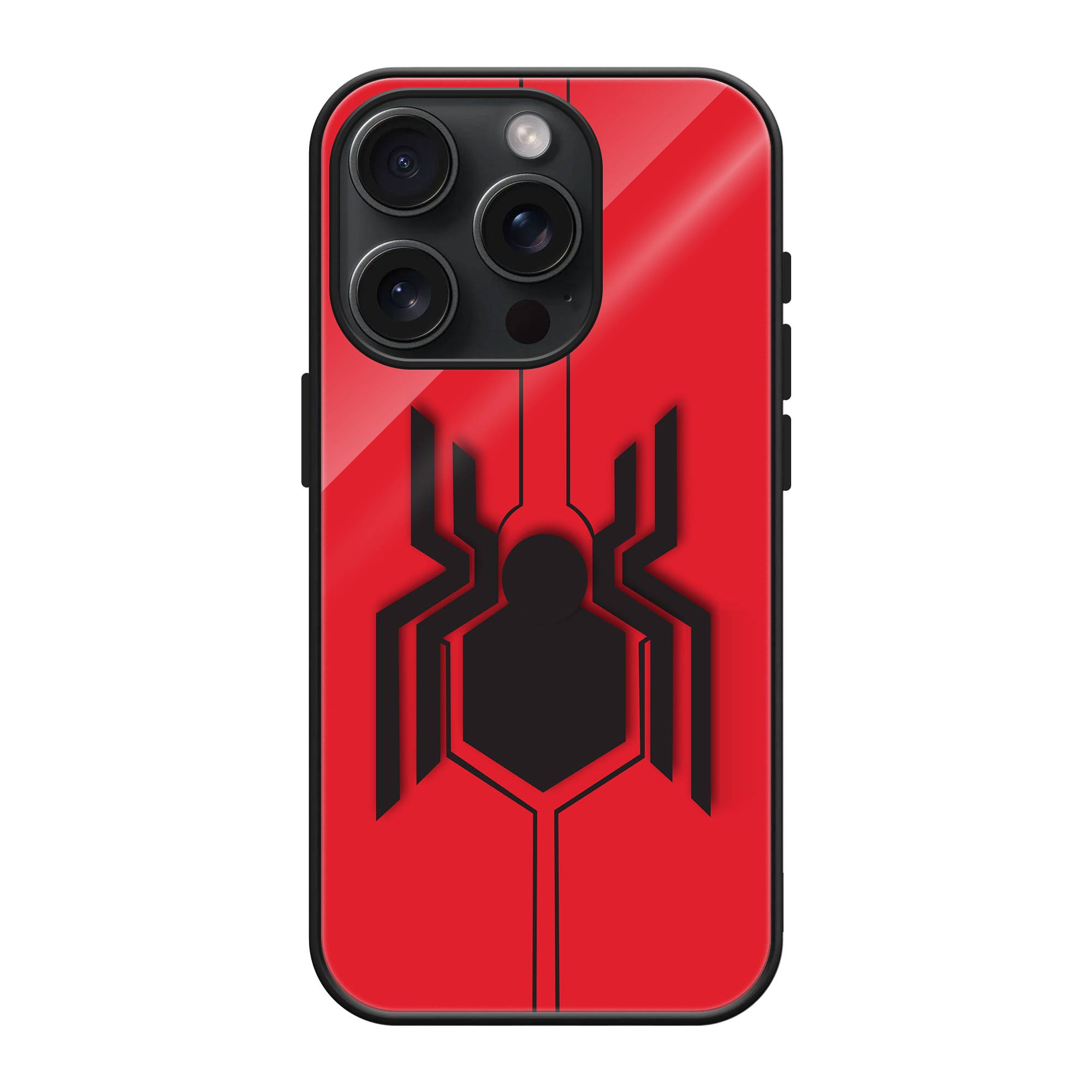 Spiderman Logo Glass Case image 0 Main image