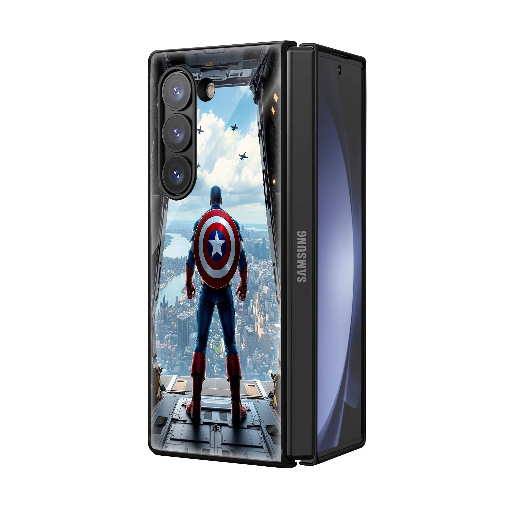 Shield City Samsung Z Fold Glass Case Secondary image