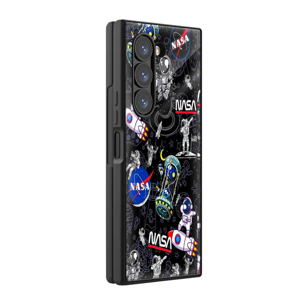 Space Aesthetic Samsung Z Fold Glass Case image 0