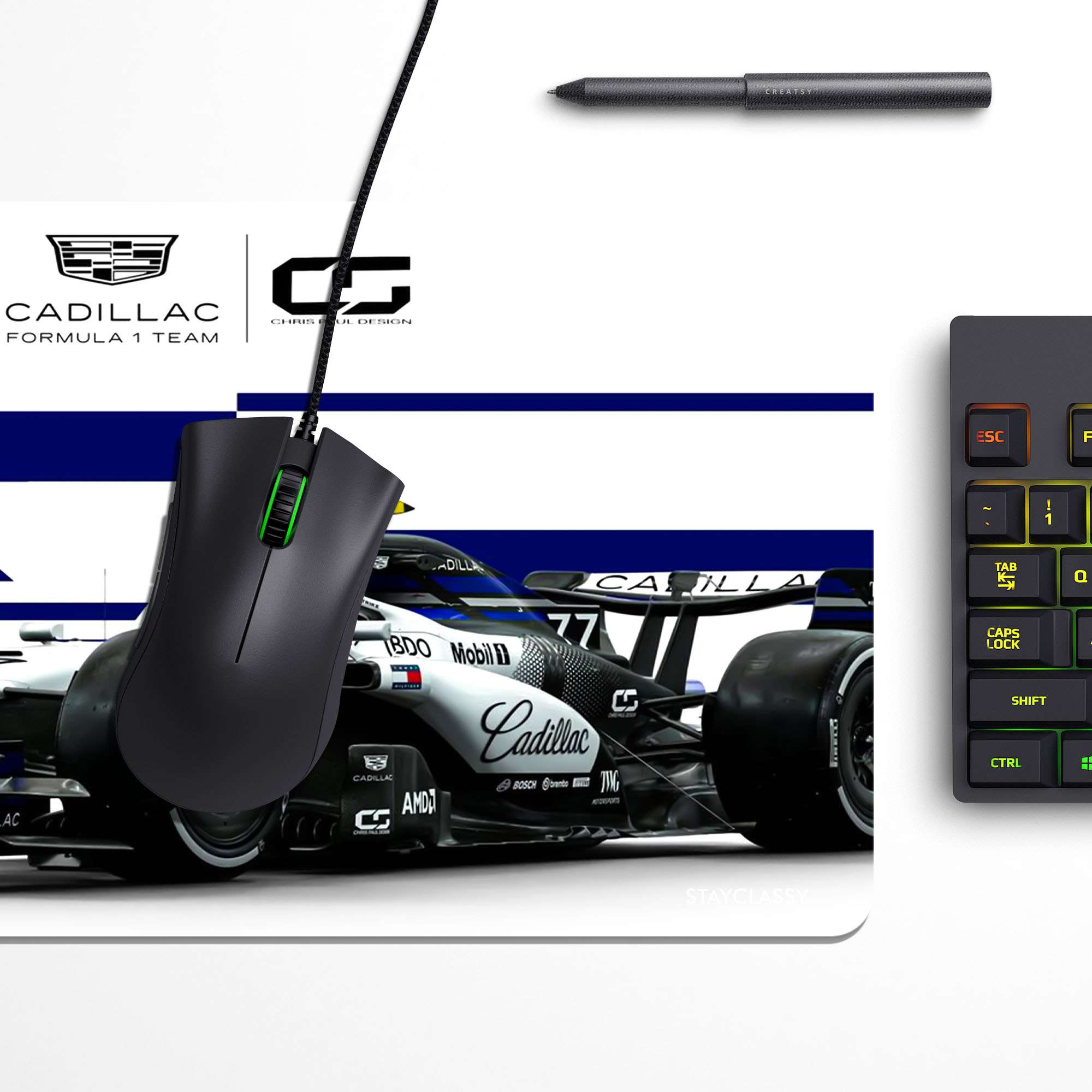 Formula 1 Car Desk Mat image 2
