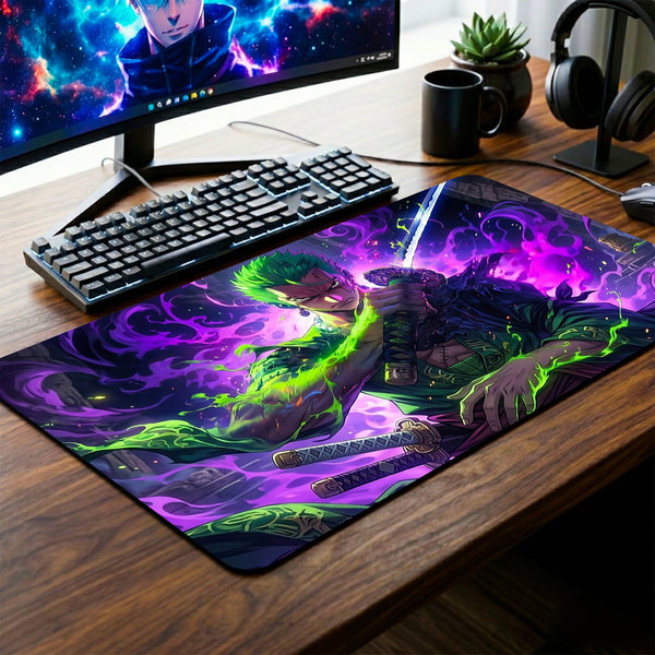 Roronoa Zoro Desk Mat - 14 x 23 Inch image