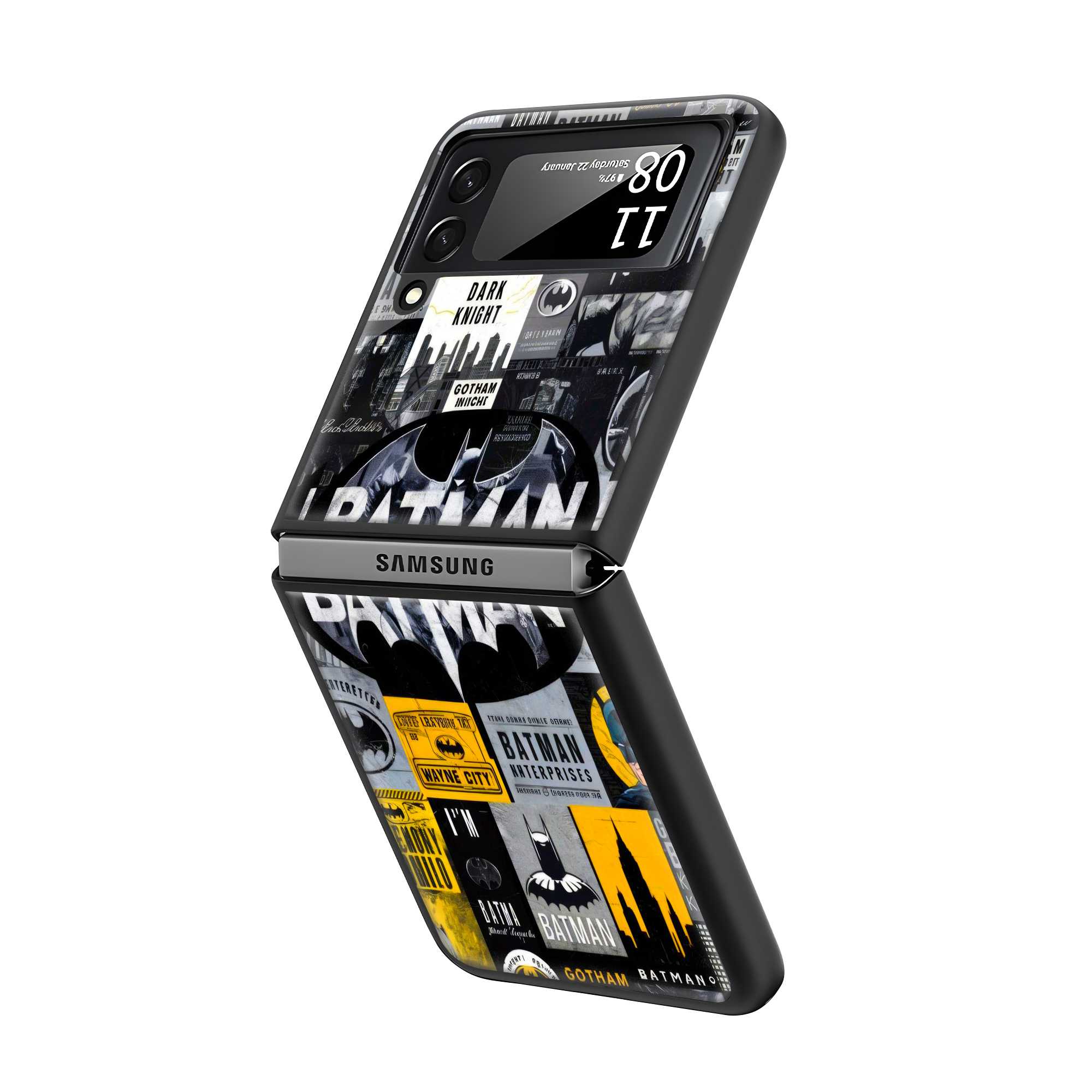 The Dark Knight Samsung Z Flip Glass Case Secondary image