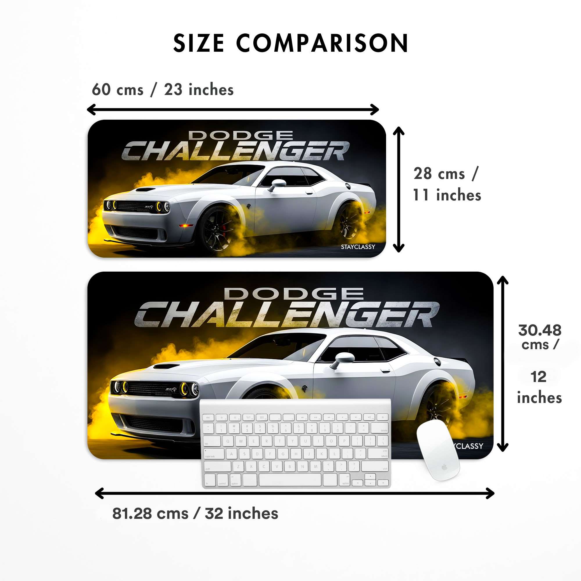 Dodge Challenger Desk Mat image 3