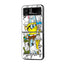 SpongeBob Samsung Z Flip Glass Case image 0