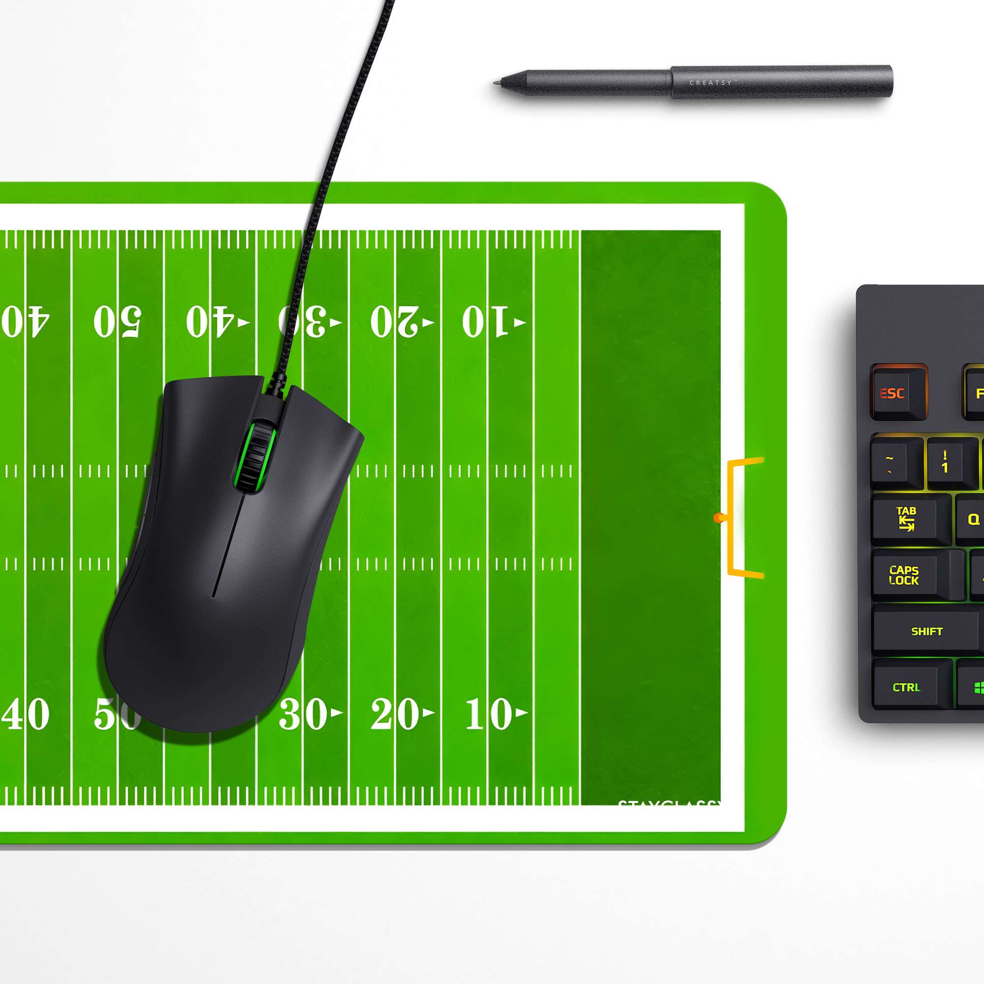 Soccer Pitch Desk Mat image 2