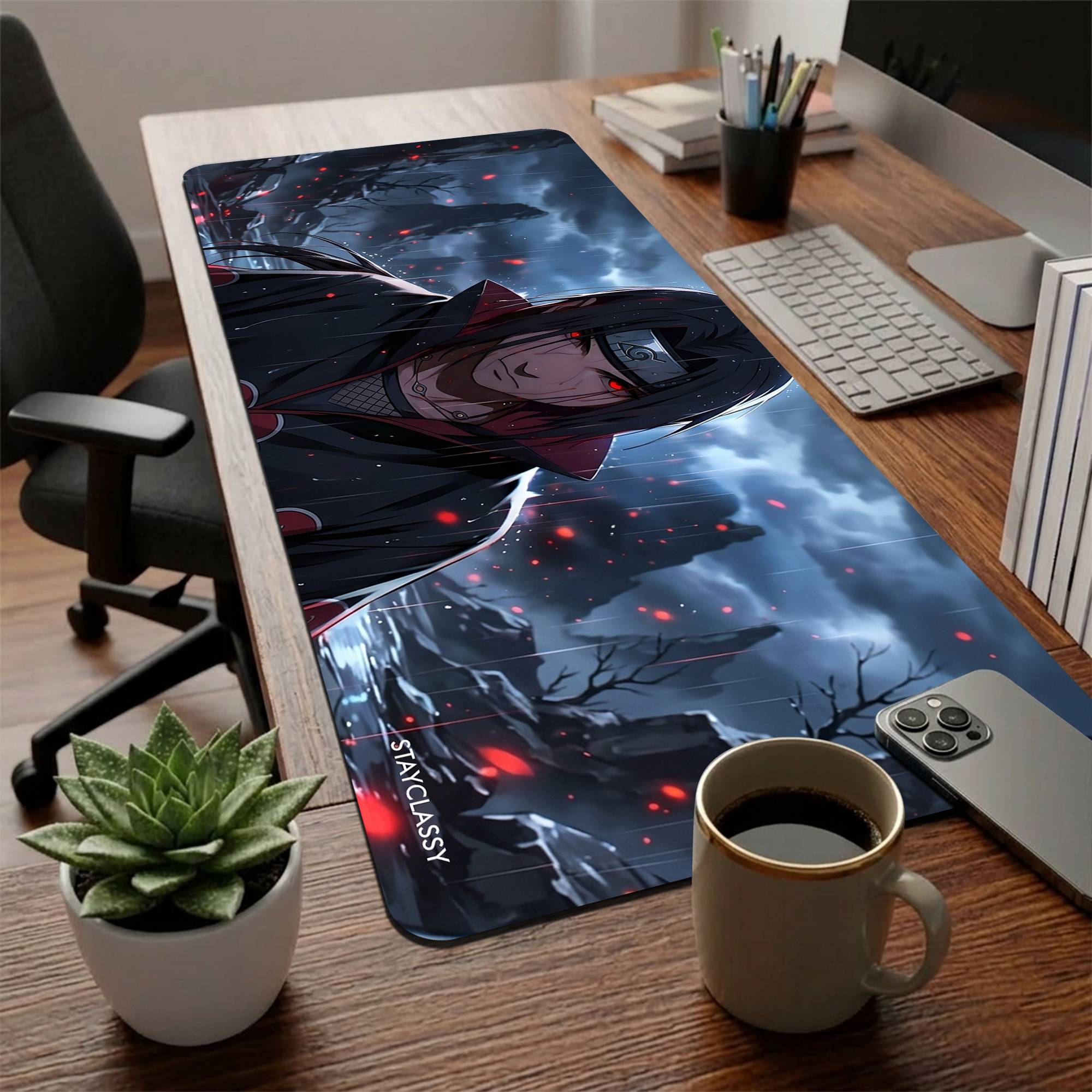 Itachi Uchiha Desk Mat image 1