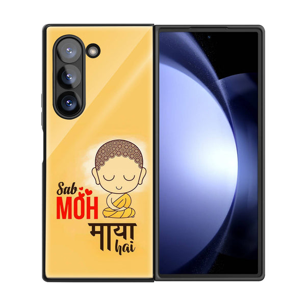 Moh Maya Hai Samsung Z Fold Glass Case image 2