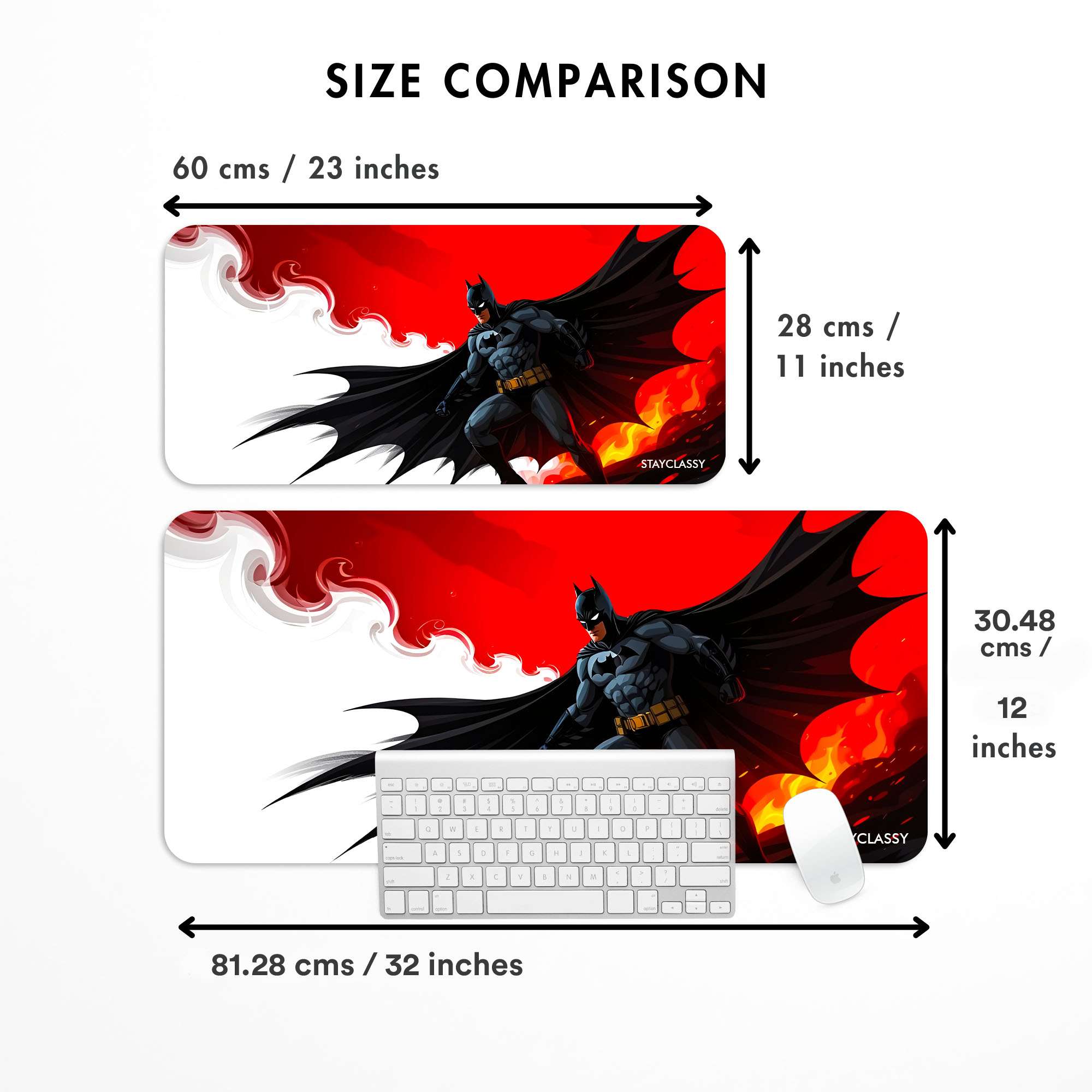 Dynamic Batman Desk Mat image 3
