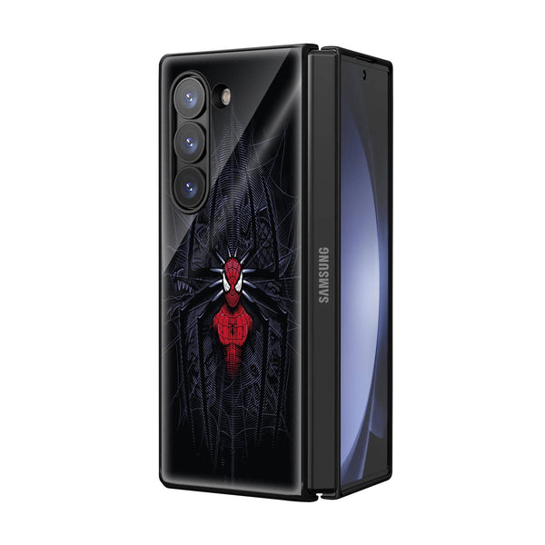 Dark Spider-Man Samsung Z Fold Glass Case image 1