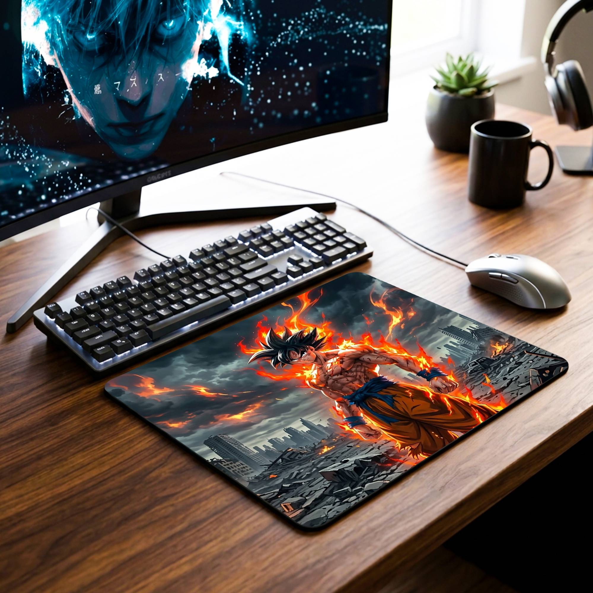 Son Goku Desk Mat