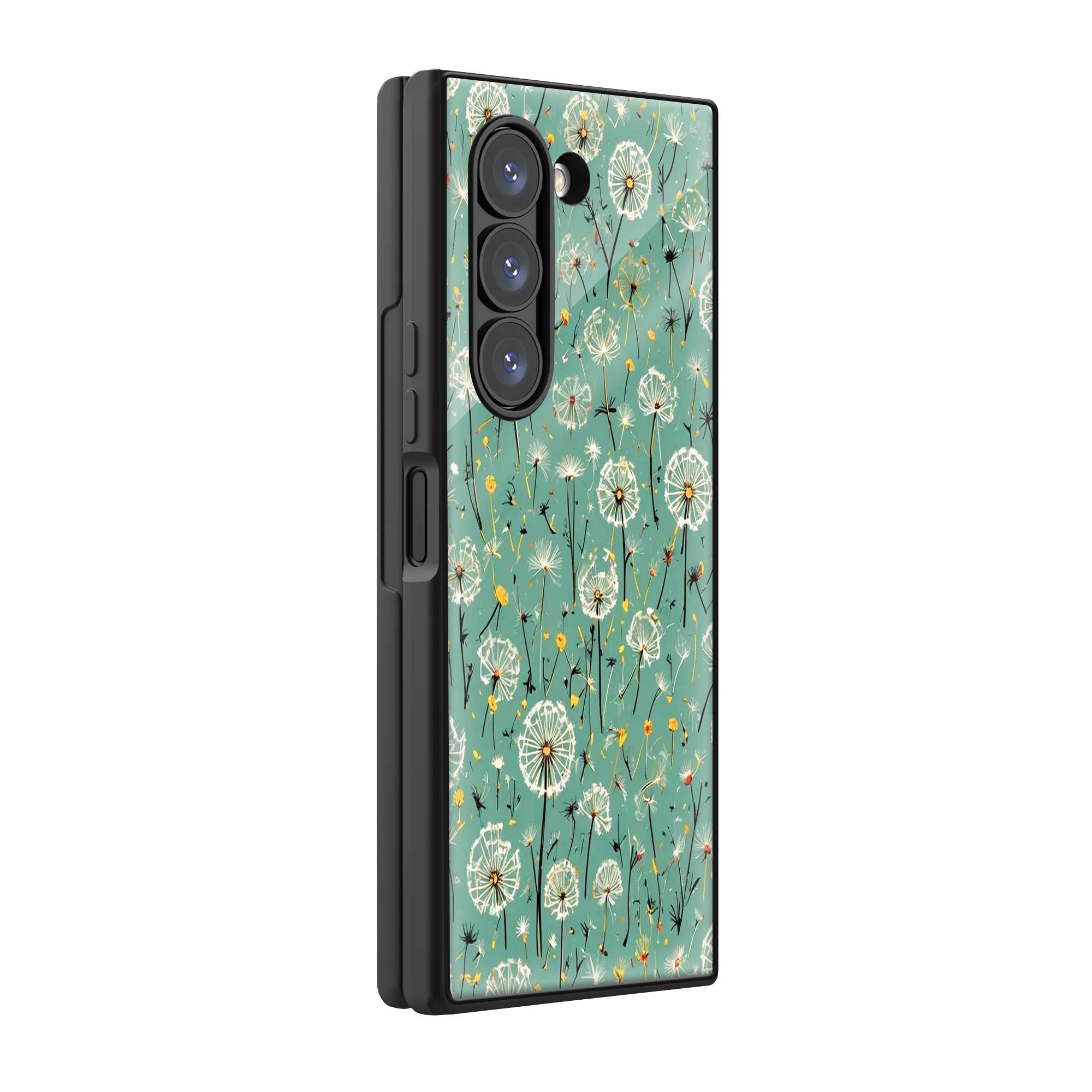 Dandelion Dreams Samsung Z Fold Glass Case image 0
