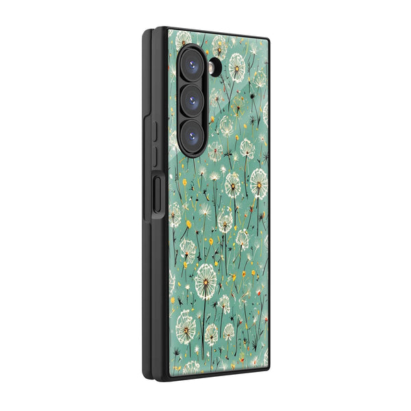 Dandelion Dreams Samsung Z Fold Glass Case image 0