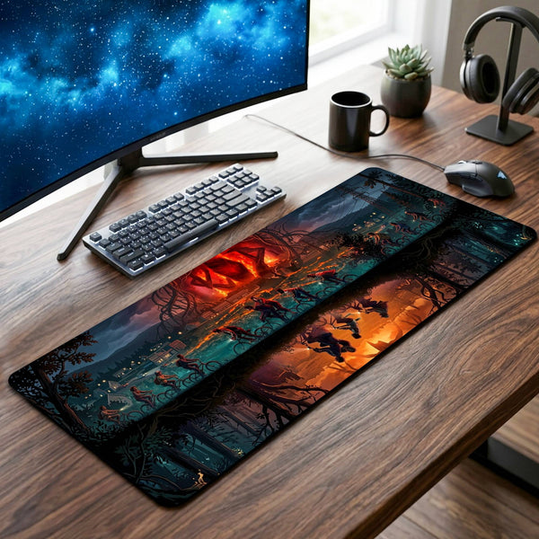 Stranger Things Desk Mat - 12 x 32 Inch image