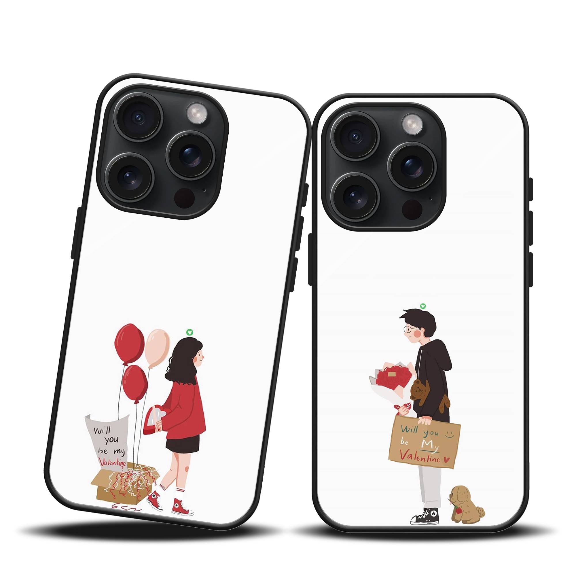 Valentine Surprise Couple Mobile Case image 0 Main image