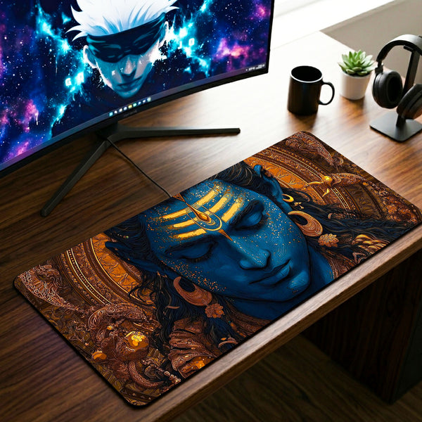 Deep Meditation Desk Mat - 11 x 23 Inch image