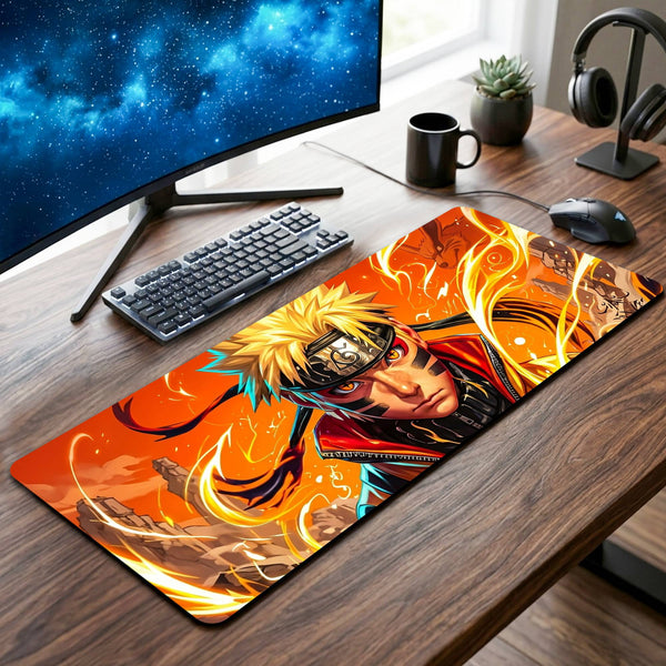 Naruto Desk Mat - 12 x 32 Inch image