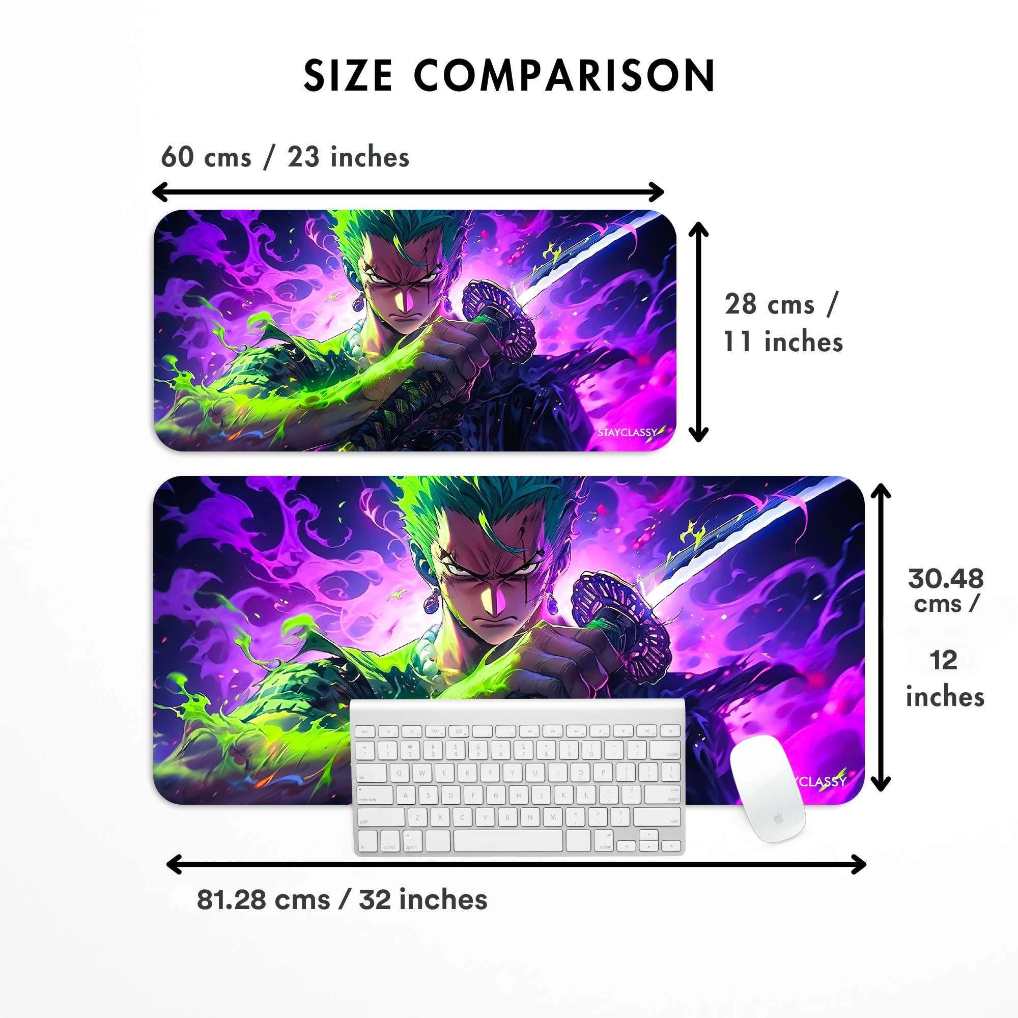 Roronoa Zoro Desk Mat image 3