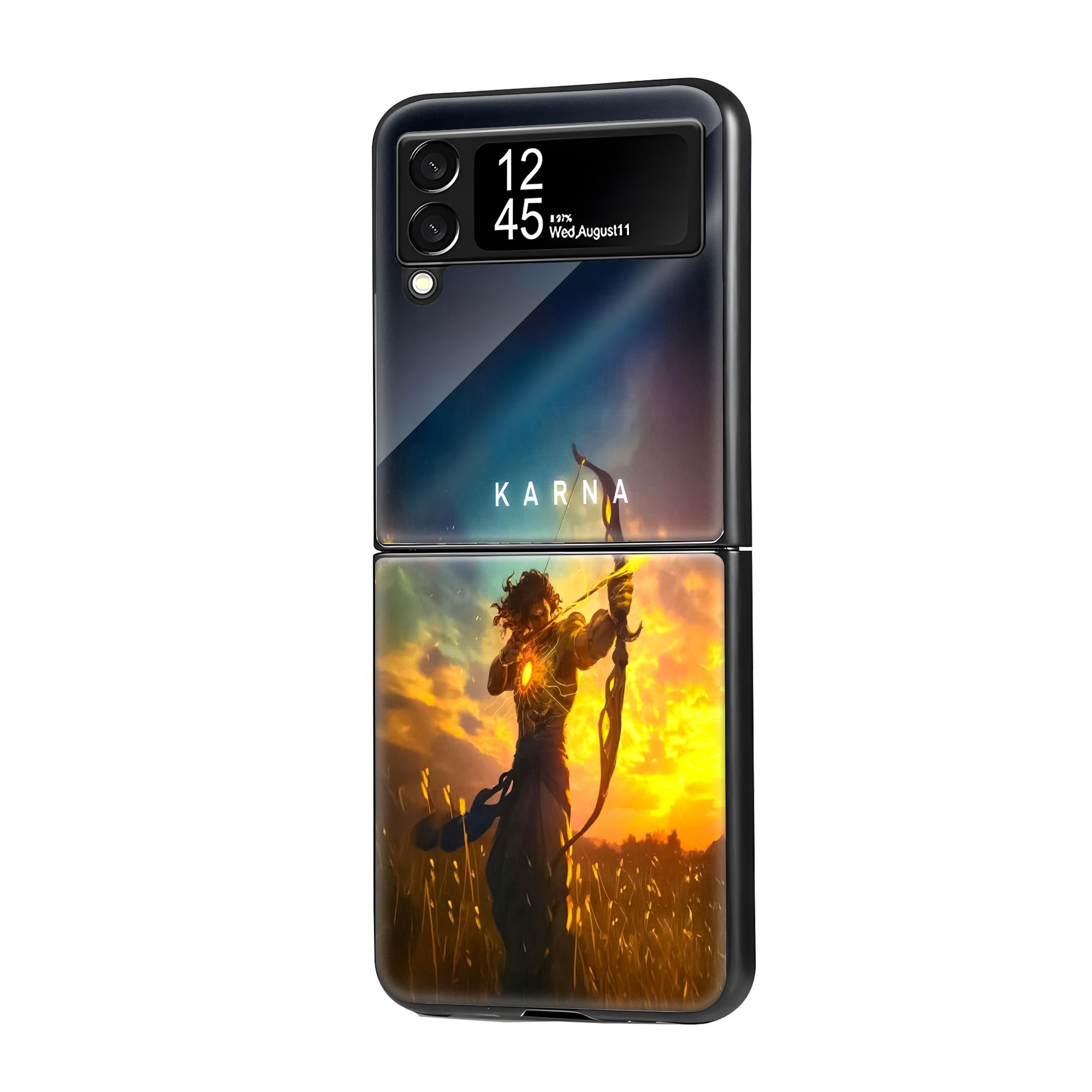 Karna Samsung Z Flip Glass Case image 0 Main image