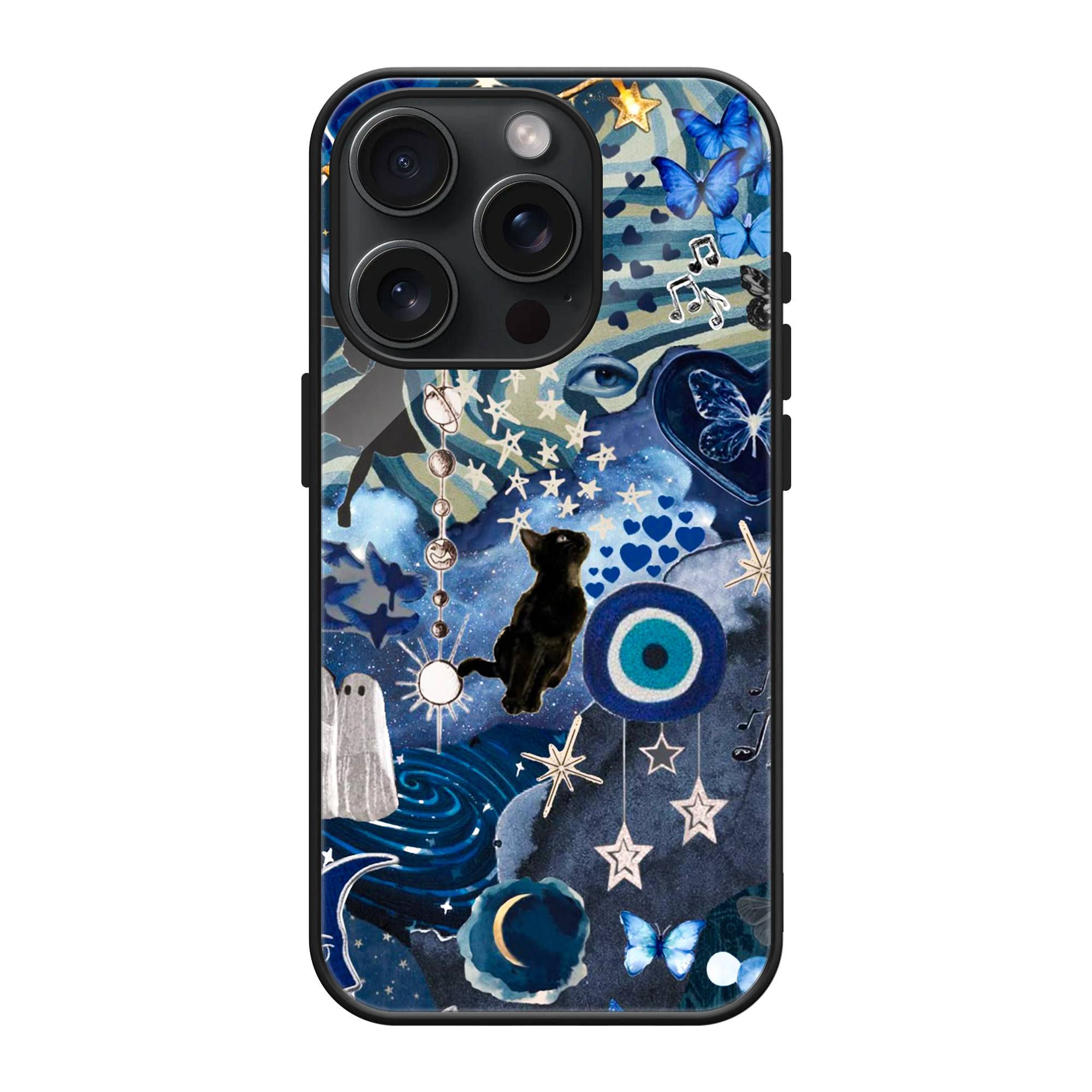 Blue Galaxy Glass Case image 0 Main image